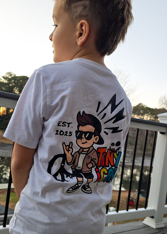 Tiny Icon Graffiti Tee