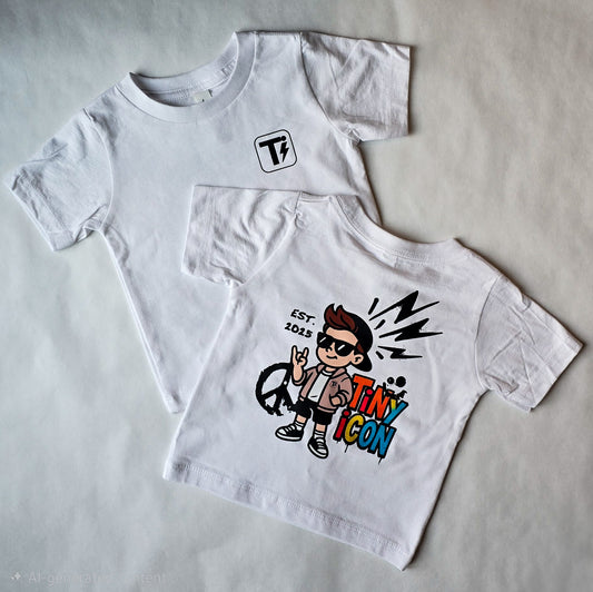 Tiny Icon Graffiti Tee