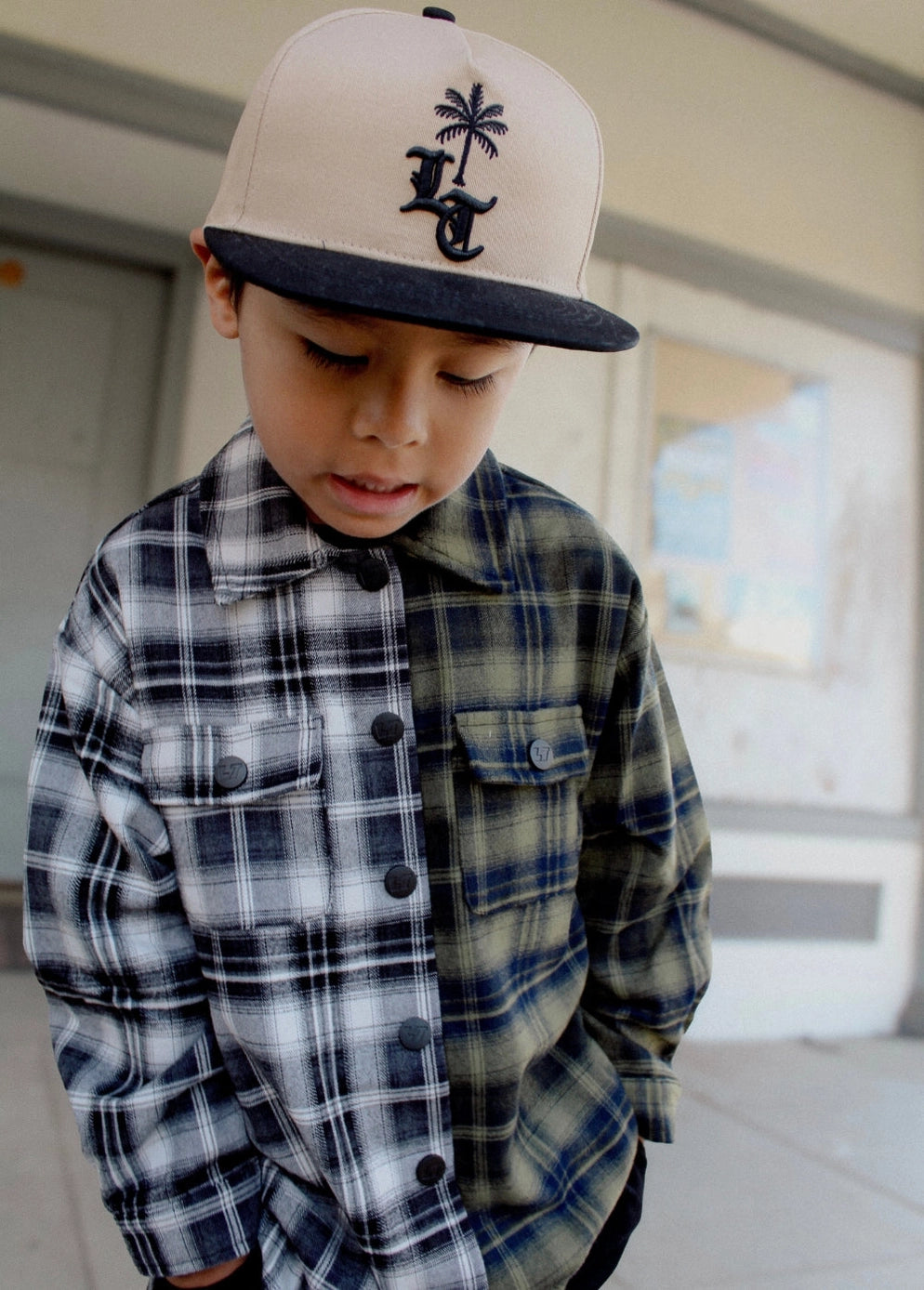 Two-Tone Flannel Black/Green